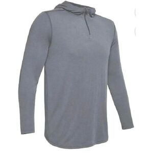 Under Armour Men's Gray Long Sleeve Hoodie Shirt Large